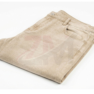 Shorts de Mezclilla Lavados para Hombre de Alta Calidad con Decoración de Diamantes de Imitación, Proveedor de Fábrica de Moda Urbana Premium - Product Image 3