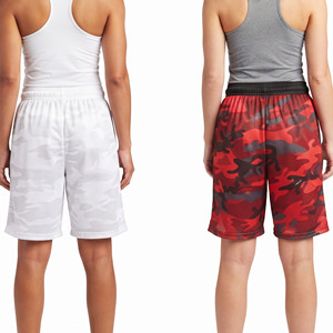 <b>Women</b> <b>Camouflage</b> Mesh Football <b>Shorts</b> Ladies Drawstring Waist Camo Mesh Football <b>Shorts</b> <b>Women</b> Quick Dry Camo Soccer <b>Shorts</b> - Product Image 2