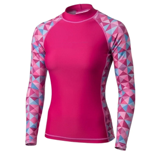 Womens Custom Rash Guard Long Sleeve Swimwear UV Protection Quick Dry Beachwear Fishing Hiking Workout OEM ODM Factory - Product Image 3