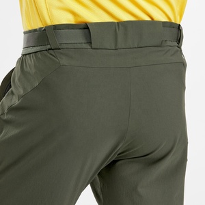 Pantalones de senderismo cargo personalizados elásticos en 4 direcciones, lisos, rectos, de secado rápido, tácticos, con cintura elástica y bolsillos con cremallera para exteriores - Product Image 3
