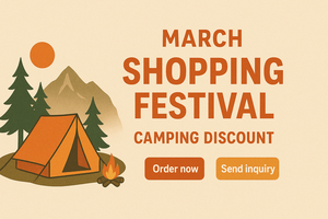 Lit simple pliant king 210cm camping - Product Image 2