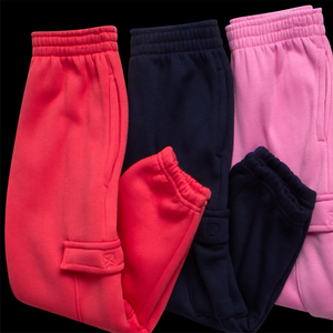 Pantalon de jogging décontracté léger pour hommes, personnalisable, avec taille élastique, style cargo, vente en gros - Product Image 3