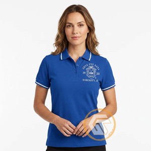 GREEK TREASURES ZETA PHI BETA Camisas informales de manga media para mujer, ropa de hermandad, ropa de verano ecológica, anti-UV, de secado rápido - Product Image 4
