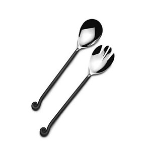 Awesome Design Stainless Steel Royal <b>Salad</b> <b>Server</b> With Gold Brass Triangular Design Handle End Kitchenware <b>Salad</b> Sets - Product Image 6