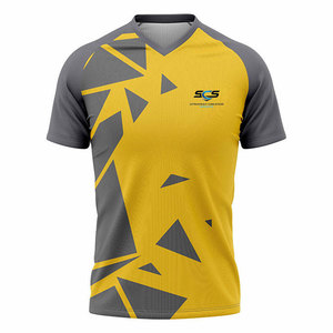 เสื้อเจอร์ซีย์ใส่เล่นกีฬาผ้าน้ำหนักเบาเนื้อผ้าเนื้อผ้าเรียบ - Product Image 1
