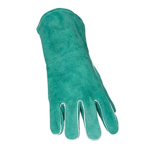 Gants de soudage en cuir de vachette, résistants à l'abrasion, haute qualité, ignifuges, pour la construction et la lutte contre les incendies - Product Image 2