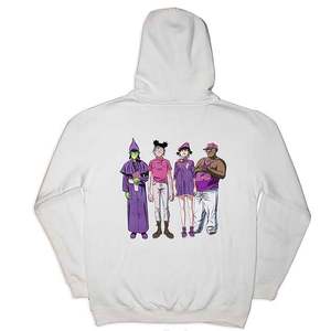 Sweat à capuche zippé intégral style rétro sportif, coupe ample, imprimé, style de luxe, conception personnalisée, style unique, 350 GSM, coupe classique - Product Image 4