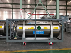 Cilindro de oxígeno líquido, recipiente Dewar de 80L a 1000L, 2,3mpa, oxígeno líquido criogénico - Product Image 4