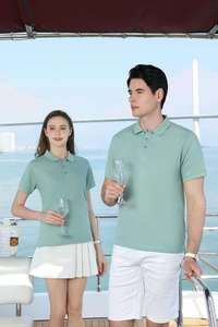 เสื้อโปโลชาย แขนสั้น ออกแบบโลโก้ได้ตามต้องการ เสื้อยืดโปโลลำลองสำหรับผู้ชาย - Product Image 5