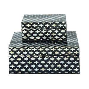 Nouveautés Boîte de rangement de bijoux personnalisée en incrustation d'os avec belle boîte de ligne de conception Boîte d'incrustation d'os disponible dans toutes les tailles - Product Image 5