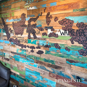 Natural Reclaimed Teak Wood Geometric <b>Mosaic</b> Wall Panel Solid Modern Sound-Absorbing Decorative Cladding Rustic Villa Household - Product Image 2