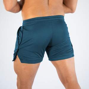 Pantalones Cortos Deportivos de Secado Rápido para Hombre, Cintura Alta, Poliéster, Tallas Grandes, para Gimnasio, Entrenamiento, Maratón, Playa, Fitness, con Logotipo Personalizado - Product Image 5