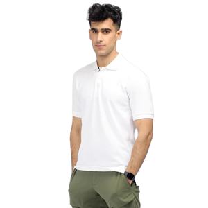 Camisetas de algodón 100% en blanco de alta calidad, camisetas lisas con logotipo personalizado, camiseta Polo para hombre, camisetas polo estampadas de talla grande para hombre para verano - Product Image 1
