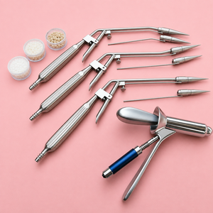 Btech Enterprises BE-HSL-007628 Kit d'instruments manuel pour ligature et bande élastique des hémorroïdes avec source lumineuse proctoscope - Product Image 1