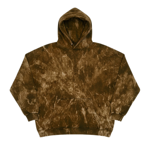<b>Men's</b> Regular Fit Solid Acid Wash Anti-Pilling 100% Cotton French Terry Casual Hooded <b>Sweatshirt</b> 300g Winter Wear - Product Image 4