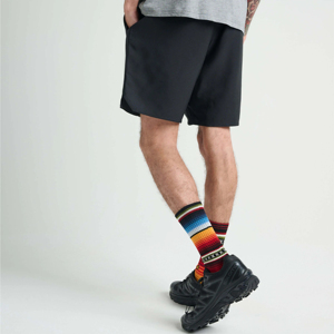 Short de sport unisexe à séchage rapide, taille élastique, style vintage, 100 % polyester, pour la course, la gym et le fitness - Product Image 4