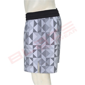Blaze Fight Wear Pantalones cortos atléticos personalizados para hombres de alta calidad BJJ & MMA Training Eco-Friendly Long Fit para Fight Night - Product Image 3