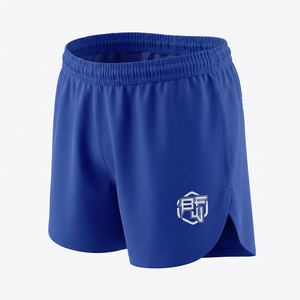 Shorts Deportivos 2 en 1 para Mujer, Personalizados, de Nailon Ligero, para Gimnasio, Yoga, Fitness, Running, para Chicas, de Doble Capa, para Entrenamiento de Verano - Product Image 1