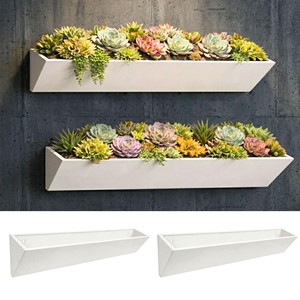 Jardinera de Pared de Acero Corten Hecha a Mano - Decoración Rústica para Jardín de Hierbas al por Mayor - Product Image 3