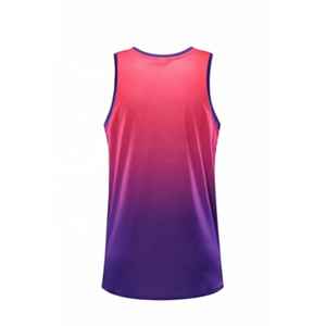 Ensemble d'uniformes de basketball avec maillot et short multicolores, conçu pour l'entraînement et les compétitions - Product Image 5