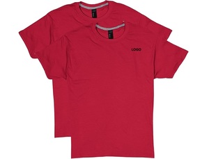 T-shirt streetwear personnalisé avec logo, coupe classique pour homme, col rond, imprimé, manches courtes - Product Image 3