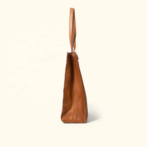 Sac fourre-tout de bureau Buffalo en cuir véritable fait à la main en gros Sac à main pour femmes Sac à main Voyage Shopping Sac fourre-tout à bandoulière - Product Image 2