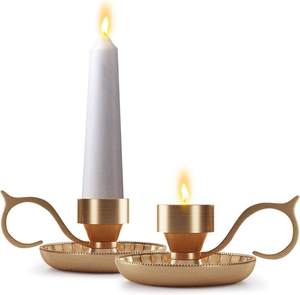 Brass <b>Tea</b> <b>Light</b> Candle Holder for Table Centerpiece Decorative for Wedding Diwali Home Decor - Product Image 1