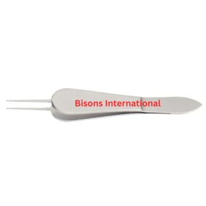 คีมเย็บตาคุณภาพสูง BISONS Manhattan Suture Forceps สำหรับจมูก ตา หู ขนาด 1x2 ซี่ฟัน ใช้ซ้ำได้ พร้อมเครื่องมือผ่าตัด ได้รับมาตรฐาน CE ISO - Product Image 1
