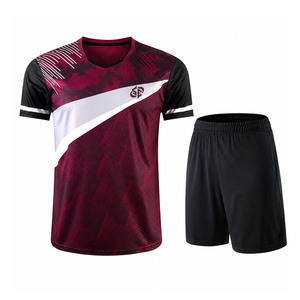 Tenue d'entraînement de volley-ball pour hommes, dernière conception, fabriquée en usine, couleur unie. - Product Image 1