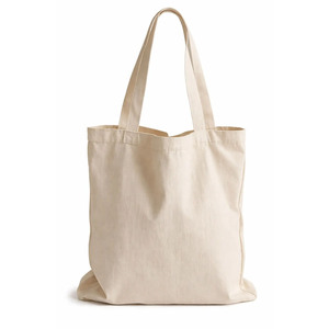 Sac fourre-tout en toile de coton naturel non blanchi |   Sac fourre-tout écologique avec logo personnalisé |   Vente en gros, Fabriqué en Thaïlande - Product Image 2