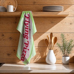 Serviette de cuisine en coton 100% jacquard, super absorbante, pour usage en cuisine, à prix avantageux. - Product Image 1
