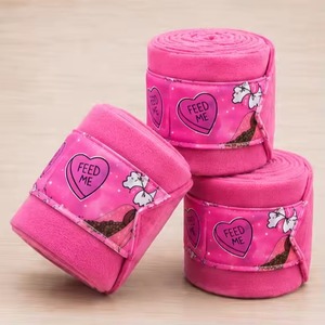 Ensemble de tapis de selle personnalisés pour chevaux, respirant et à séchage rapide, pour le saut d'obstacles, avec voile anti-mouches et bandages de protection pour les jambes, équipement d'équitation pour sports de plein air - Product Image 3