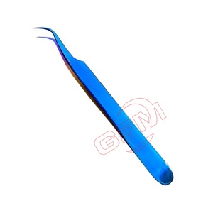 Pinces à épiler professionnelles en acier inoxydable léger - Durables et réutilisables - Vente en gros à prix réduit - Product Image 1