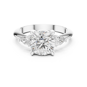 Anillo de Compromiso de Lujo con Diamante de Laboratorio de 3 Quilates, Corte Brillante Redondo, E VS1, Oro Amarillo de 14K, Certificado IGI, para Bodas y Aniversarios - Product Image 6