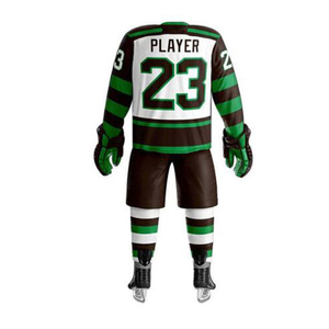 Uniforme de hockey sur glace personnalisé pour équipes professionnelles avec tissu durable et design sportif moderne - Product Image 1
