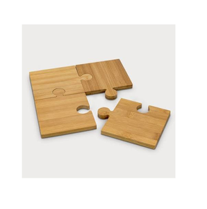 Sous-verres en bois réutilisables, design moderne, personnalisables, pour la décoration intérieure moderne - Product Image 2