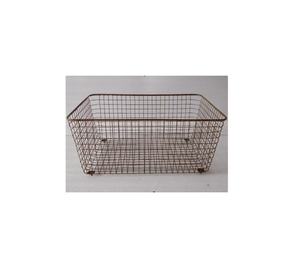 Two Tier Rattan and Iron <b>Wire</b> <b>Basket</b> with Stand for Fruits & Vegetables Kitchen Home Storage & Organization - Product Image 6