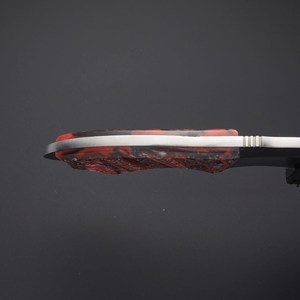 Cuchillo Utilitario de Hoja Fija Hecho a Mano Personalizado, Cuchillo de Acero D2 con Punta Clip, Mango de Resina, Cuchillo EDC para Camping al Aire Libre, Venta al por Mayor OEM ODM para Hombre - Product Image 2