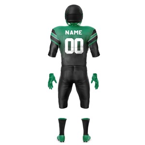 Conjunto de Uniforme de Fútbol Americano Sublimado Personalizado, Jersey y Pantalones Transpirables, Resistentes, que Absorben la Humedad, Ropa Deportiva para Partidos de Equipo - Product Image 3