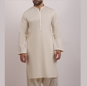 Shalwar Kameez pour homme de qualité supérieure, moderne et élégant, en tissu viscose, vêtements de soirée formels, costumes indiens et pakistanais, respirants - Product Image 3