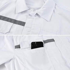 ชุดคลุมป้องกันความปลอดภัยสำหรับงานอุตสาหกรรม น้ำหนักเบา คุณภาพดี รับสั่งทำโลโก้ กำลังเป็นที่นิยม ราคาขายส่งที่ดีที่สุด - Product Image 3