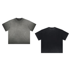 Camiseta Oversize Unisex de Algodón 100% de 420 g/m², Súper Pesada, Ecológica, Antiencogimiento, Transpirable, con Hombros Caídos, Lisa - Product Image 2