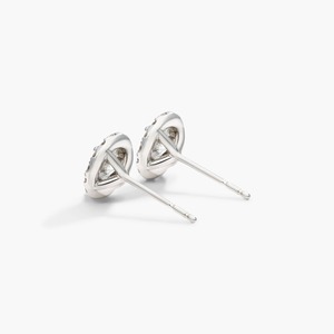 Boucles d'oreilles clous en argent sterling 925 avec moissanite VVS, style Iced Out, pour hommes, bijoux fins - Product Image 6