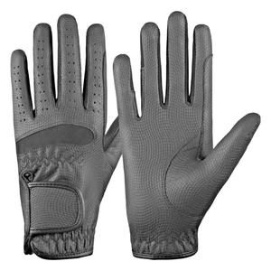 Custom Logo PU Leather Horse Riding Gloves Warm Quick Dry Touchscreen <b>Equestrian</b> Gloves for Outdoor Training and Daily Riding - Product Image 4