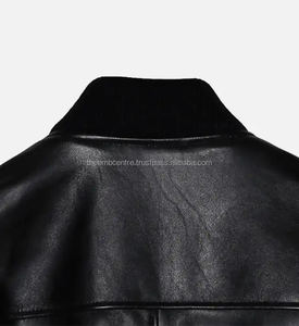 Chaqueta de cuero suave ajustable para hombre, recién llegado, ropa de moda con mangas largas, último estilo para la venta de invierno, chaqueta para hombre - Product Image 3