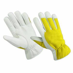 Guantes de Trabajo de Cuero de Cabra de Alto Rendimiento con Logotipo Personalizado, Guantes de Protección Personal Resistentes a la Abrasión - Product Image 5