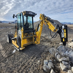 รถขุดตีนตะขาบ JCB 1CX มือสอง รถตักขนาดเล็ก รถตักหน้า รถตักล้อยาง รถแบคโฮ ลูกปืนมอเตอร์ รับน้ำหนักได้ 9 ตัน ยี่ห้อแคตเตอร์พิลลาร์ - Product Image 3