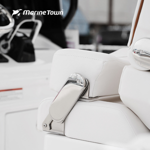 Charnière de rebordage Marine Town Roll Back Bolster Hinge 62 avec couvercle en acier inoxydable 304 pour quincaillerie marine - Product Image 2