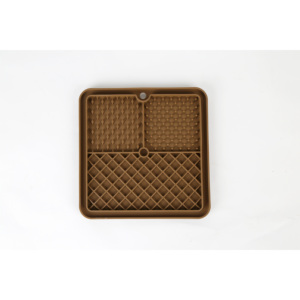 Tapis de léchage en silicone coloré sur mesure, certifié par les rapports d'audit d'usine, pour chiens, stimule la mentalité et ralentit la consommation - Product Image 1