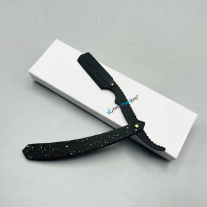 Private Label Shaving Razor Barber Razor Stainless Steel Straight Single Blade Barber Razor with LOGO Custom Packing Offers - Product Image 4